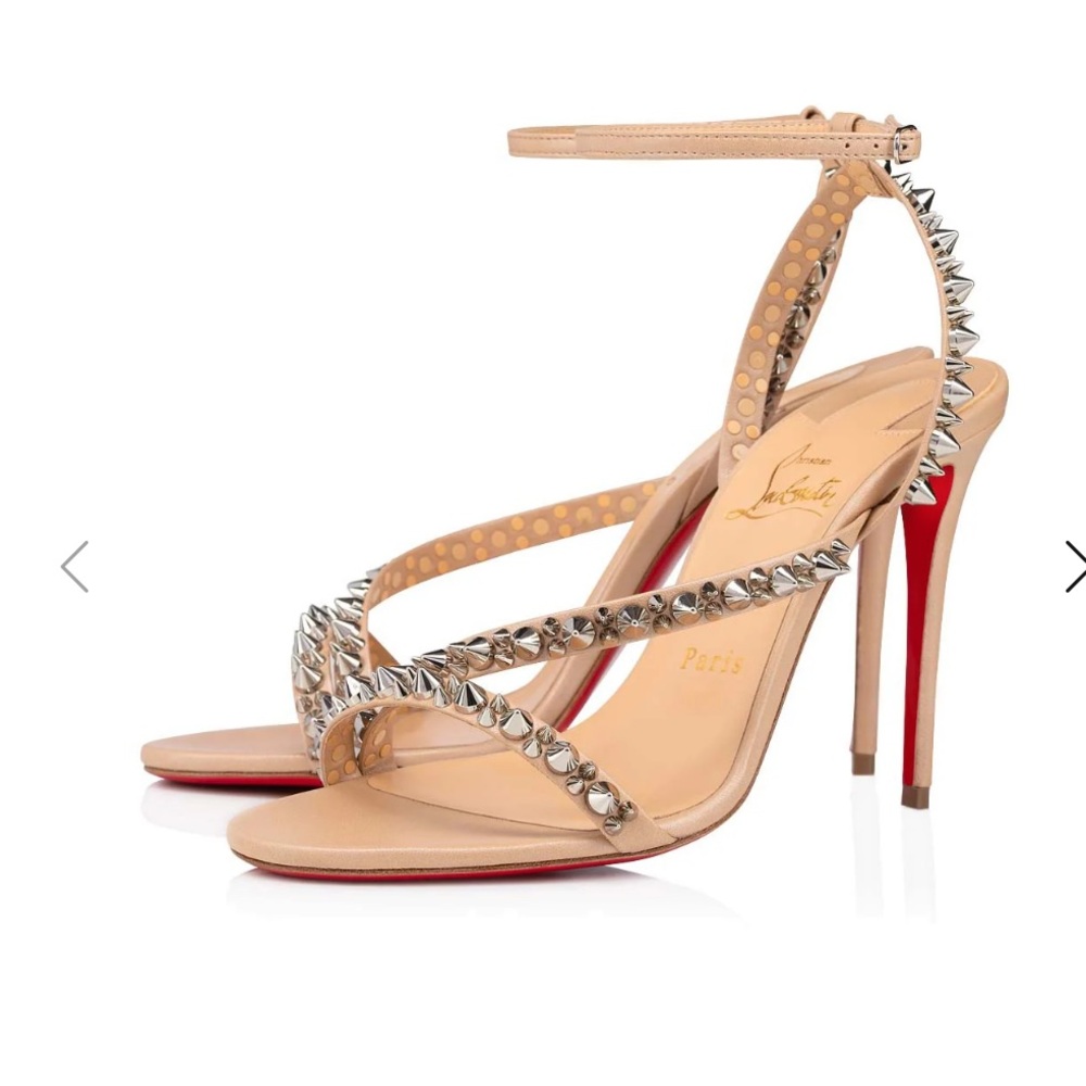 MAFALDINA SPIKES Nougat heels